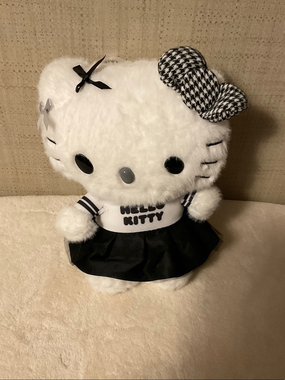 Hello Kitty Black & White Plush Costume Dress